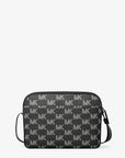 Cooper Logo Jacquard Denim Flight Bag (BLACK WASH)