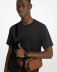 Cooper Pebbled Leather Camera Bag (LUGGAGE)