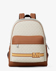 Pacey Embellished Striped Signature Logo Backpack (VANILLA COMBO)