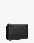 Pacey Embellished Signature Logo Messenger Bag (BLACK COMBO)