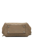 Beige LV Monogram Mahina Babylone Chain BB Satchel