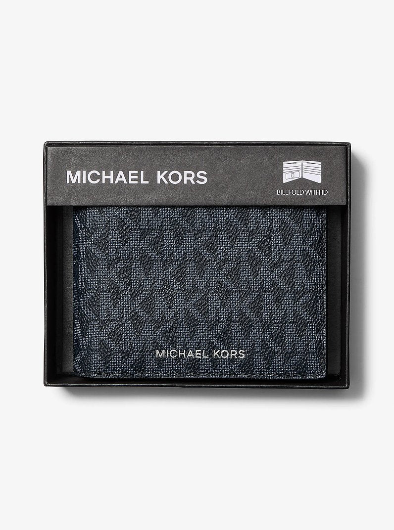 Hudson Signature Logo Billfold Wallet (ADMRL/PLBLUE)