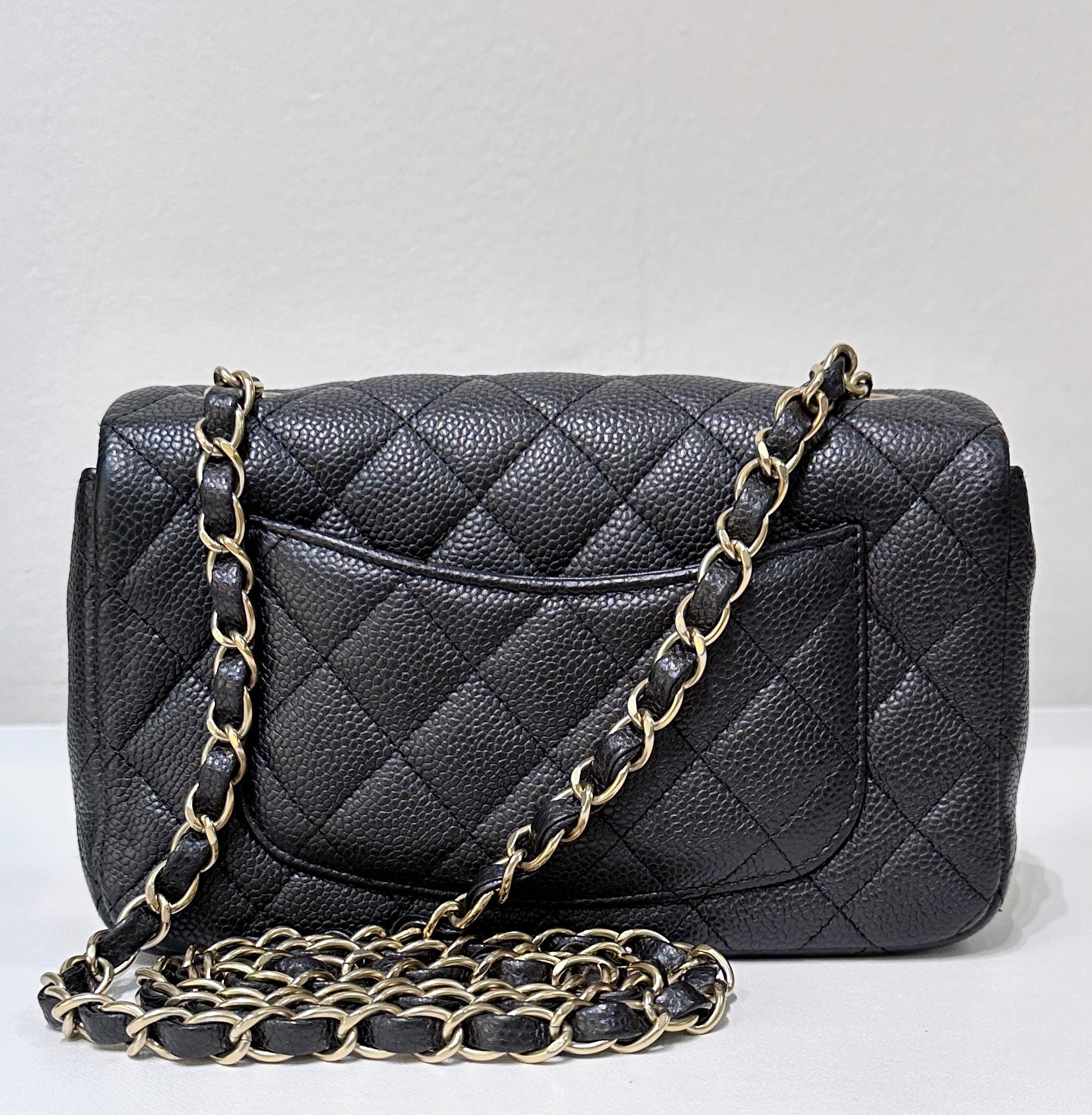 CHNL Classic Mini Rectangular Black Caviar