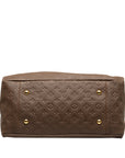 Brown LV Monogram Empreinte Artsy MM Hobo Bag