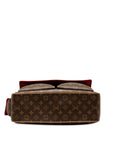Brown LV Monogram Multipli-Cite Tote Bag