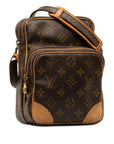 Brown LV Monogram Amazone Crossbody Bag