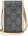 (WMNS) GCCI Logo PatternPrint Off The GridSeries SingleShoulderBag Mini DarkGray -HHAN-