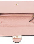 (WMNS) GCCI Logo Double G Leather WOC Chain Shoulder Messenger Bag Pink Classic -CAOG-