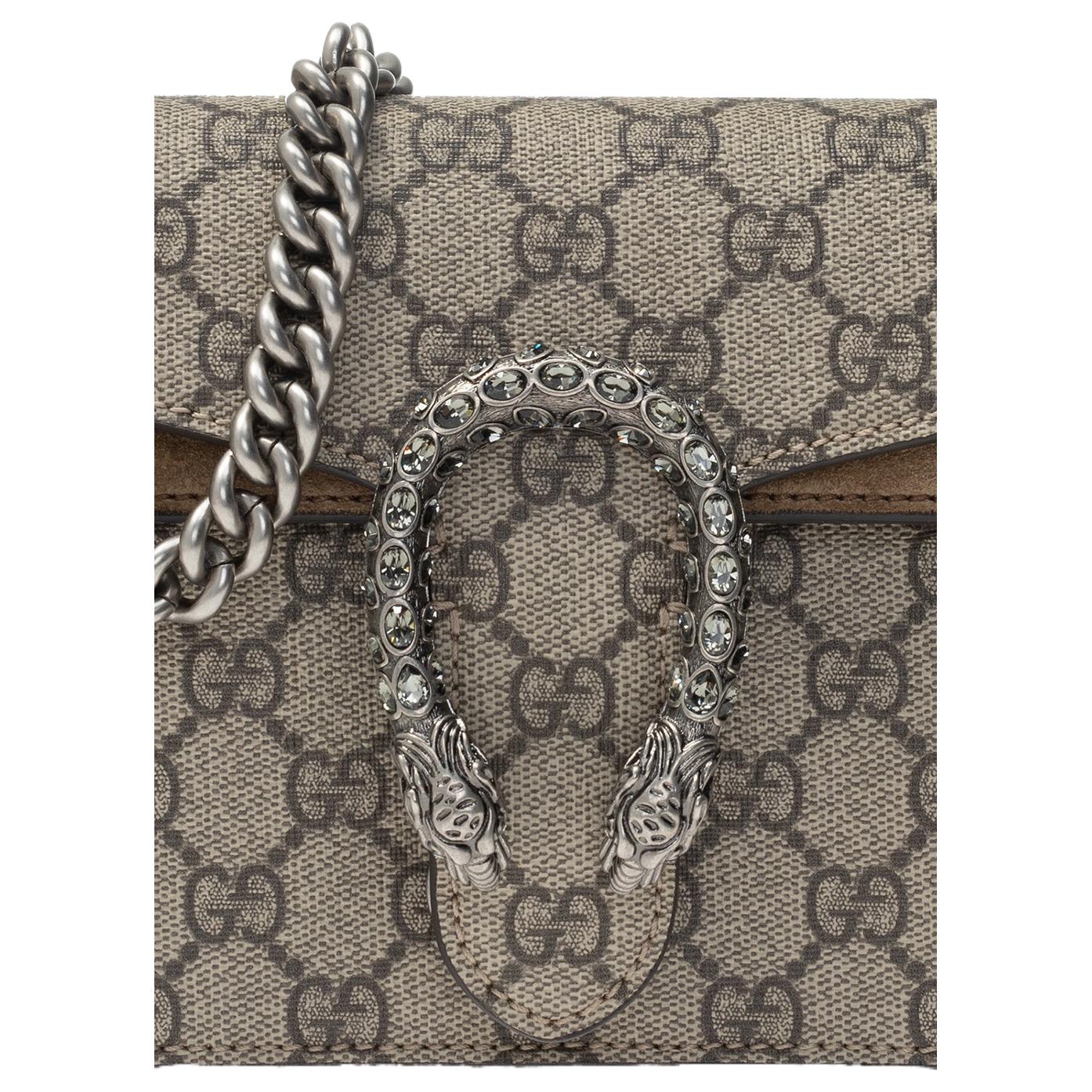 (WMNS) GCCI GG Dionysus Small-Sized Single-Shoulder Bag Grey/Brown -TJN-