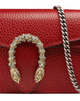 (WMNS) GCCI Dionysus Series Leather Bag Single-Shoulder Bag MIni-Size Red -CAOGX-