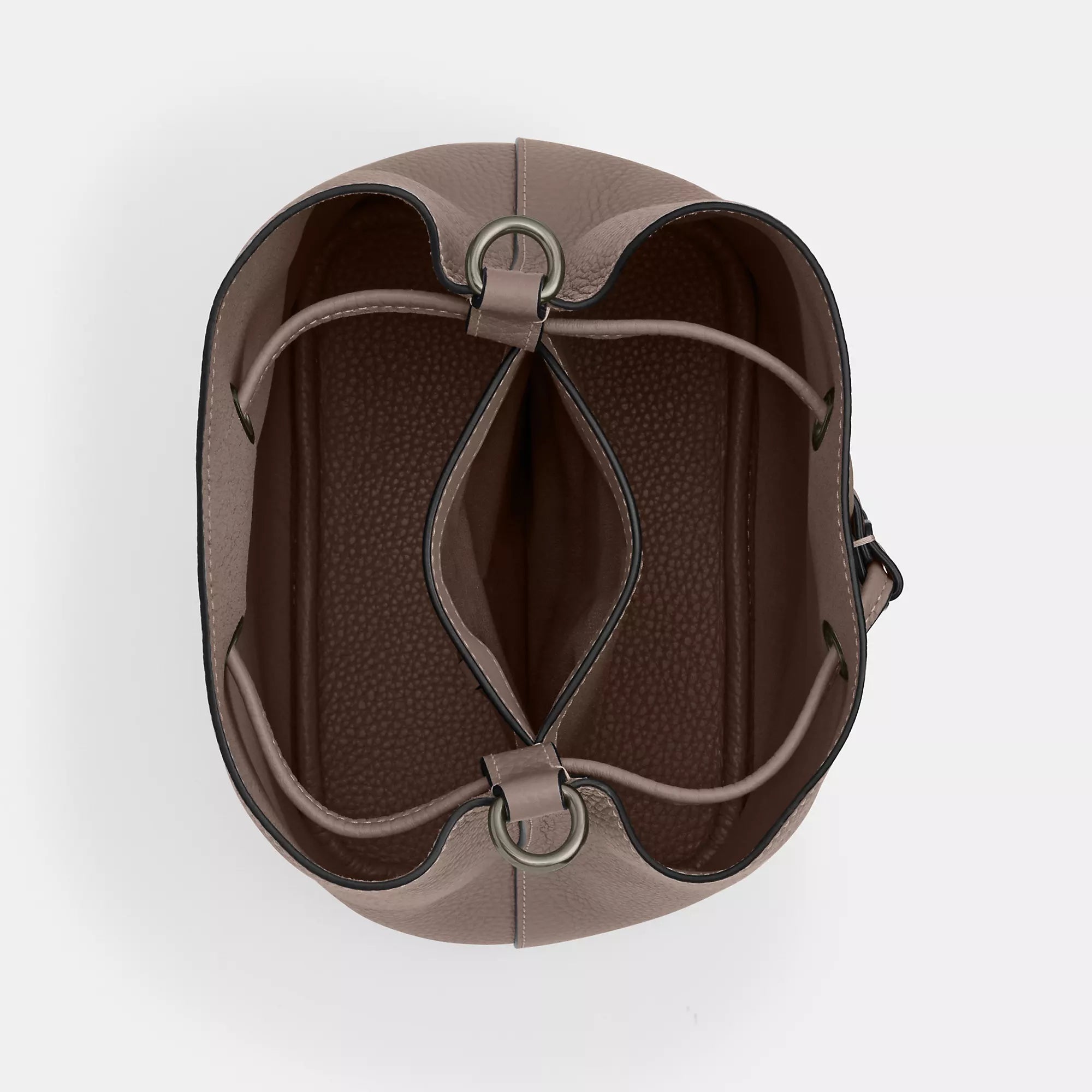 Rowan Bucket Bag (Gold/Black)