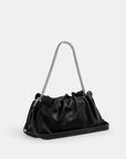 Faye Large Shoulder Bag (Silver)