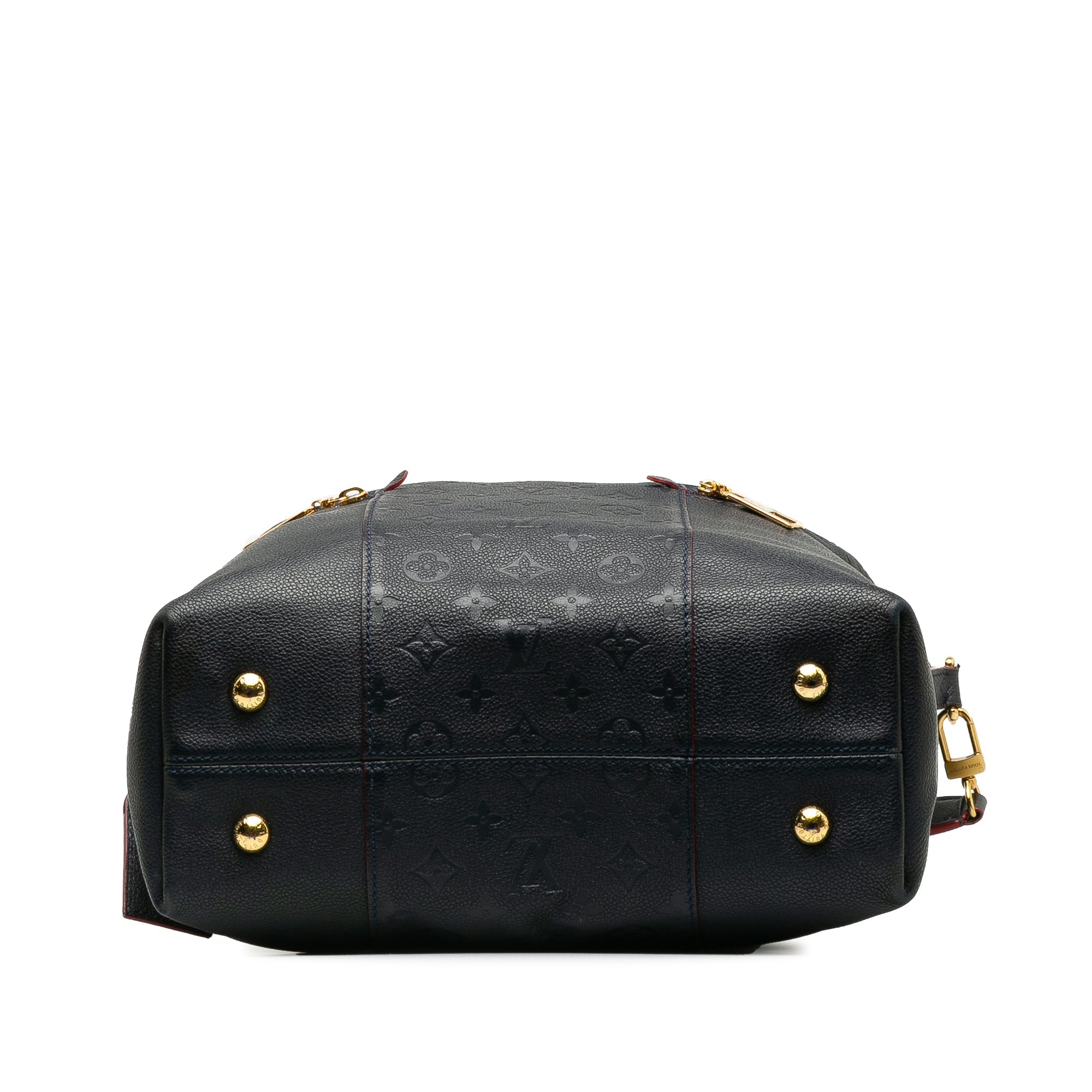 Blue LV Monogram Empreinte Melie Satchel