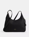 Ella Shoulder Bag (Gunmetal/Black)