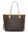 Brown LV Monogram Neverfull MM Tote Bag