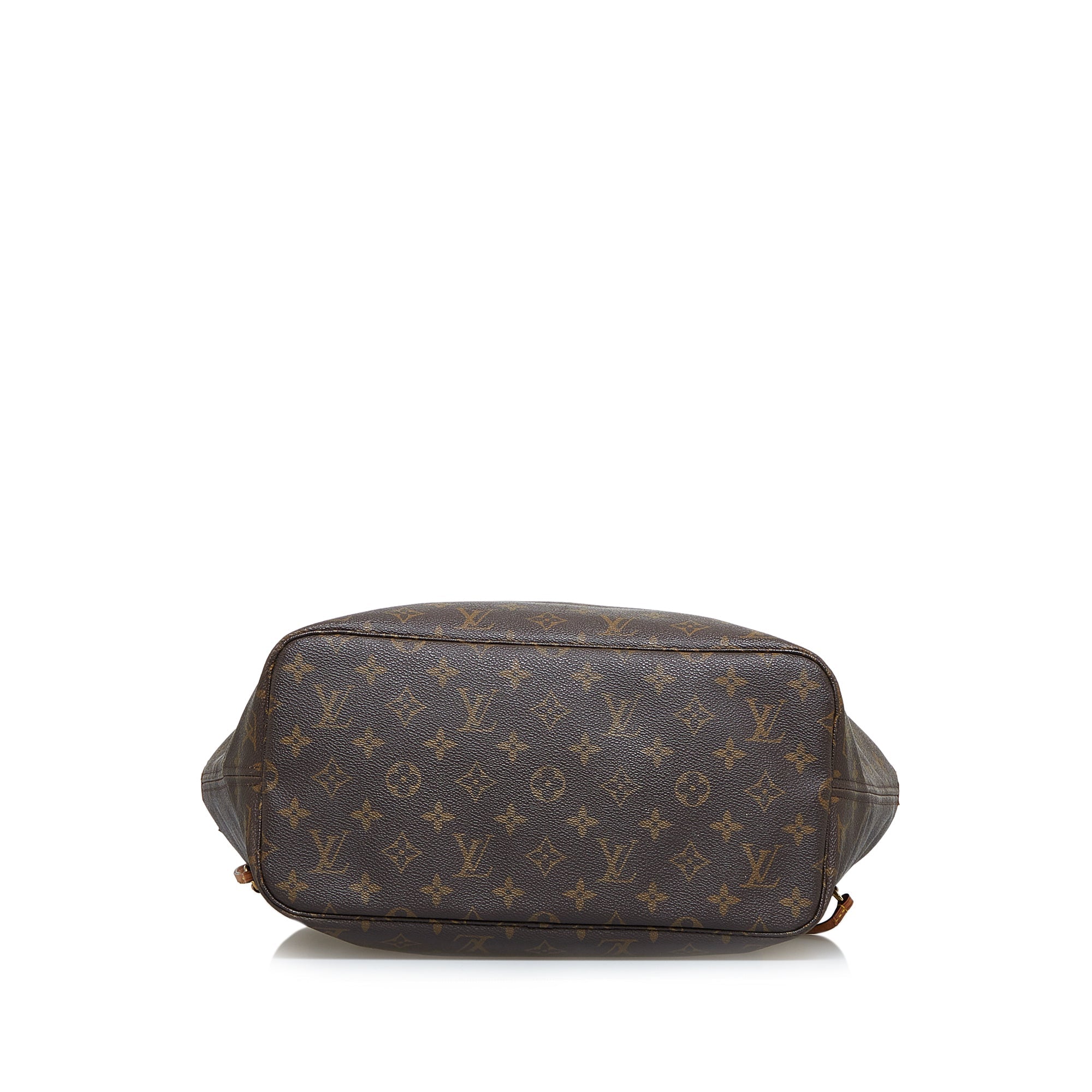 Brown LV Monogram Neverfull MM Tote Bag