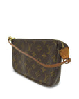 Brown LV Monogram Pochette Accessoires Shoulder Bag