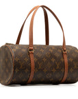 Brown LV Monogram Papillon 30 HandBag
