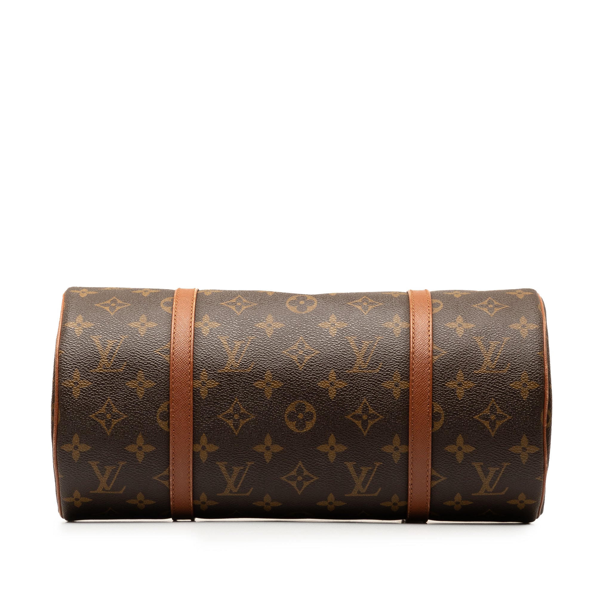 Brown LV Monogram Papillon 30 HandBag