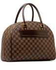Brown LV Damier Ebene Nolita Travel Bag