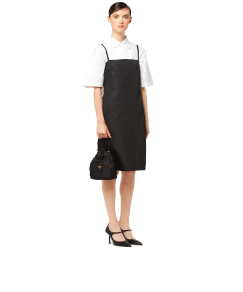 PRD Duet Fabric Shoulder Bag Black