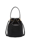 PRD Duet Leather Shoulder Bag