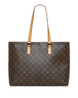 Brown LV Monogram Luco Tote