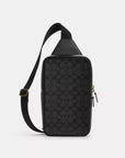 Sullivan Pack In Signature Canvas (Gunmetal/Charcoal/Black)