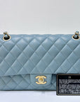 CHNL Medium Classic Sky Blue Bag 18C