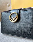 FNDI Black Gusseted Card Holder