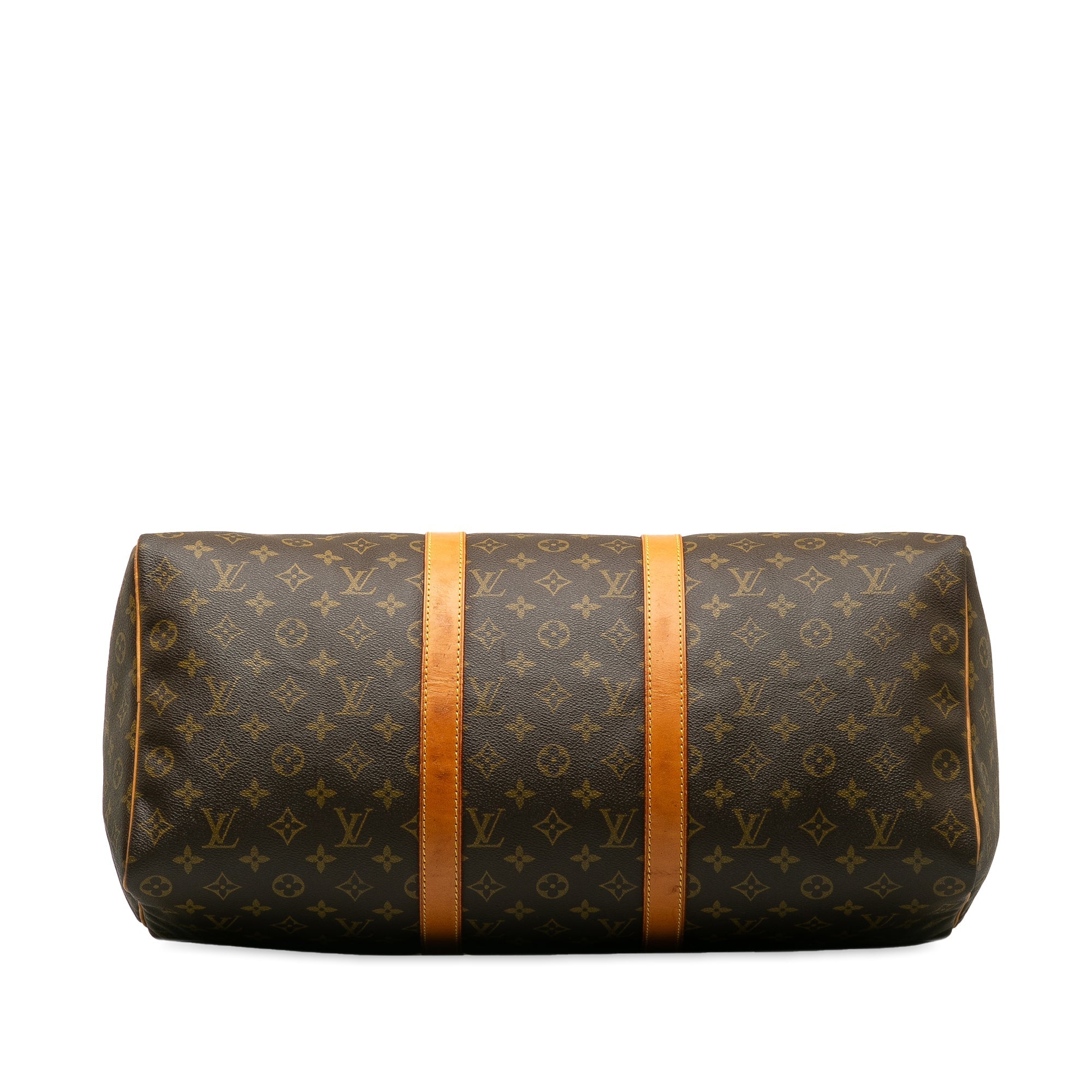 Brown LV Monogram Keepall 50 Travel Bag