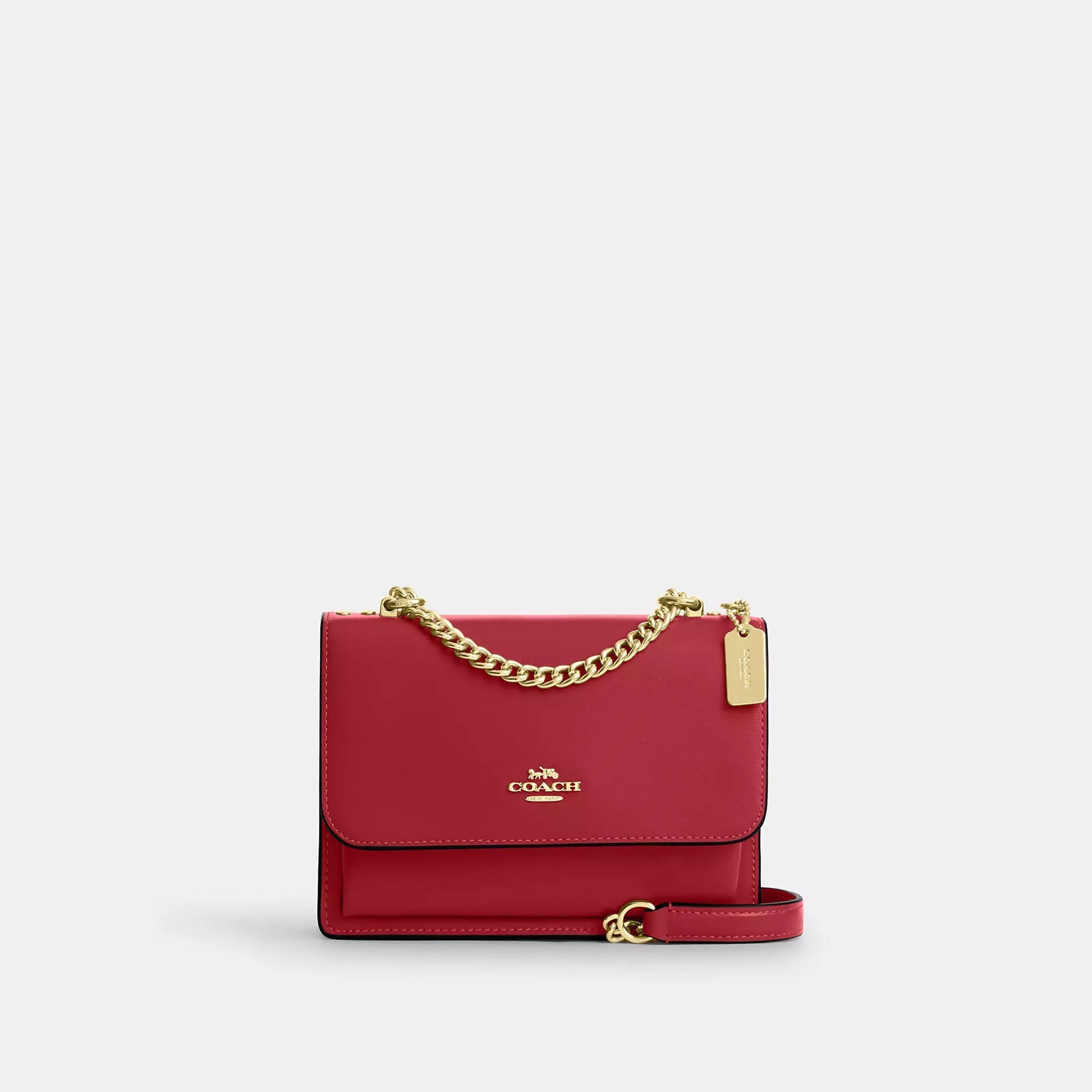 Mini Klare Crossbody Bag (Gold/Dark Stone)