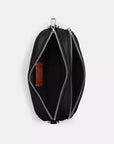 Finlay Crossbody Bag (Silver/Black)