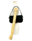 BBERRY way Wool Leather Handbag