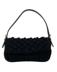 BBERRY way Wool Leather Handbag