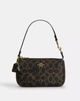 Nolita 19 In Loved Signature Canvas With Charms (Gold/Brown)