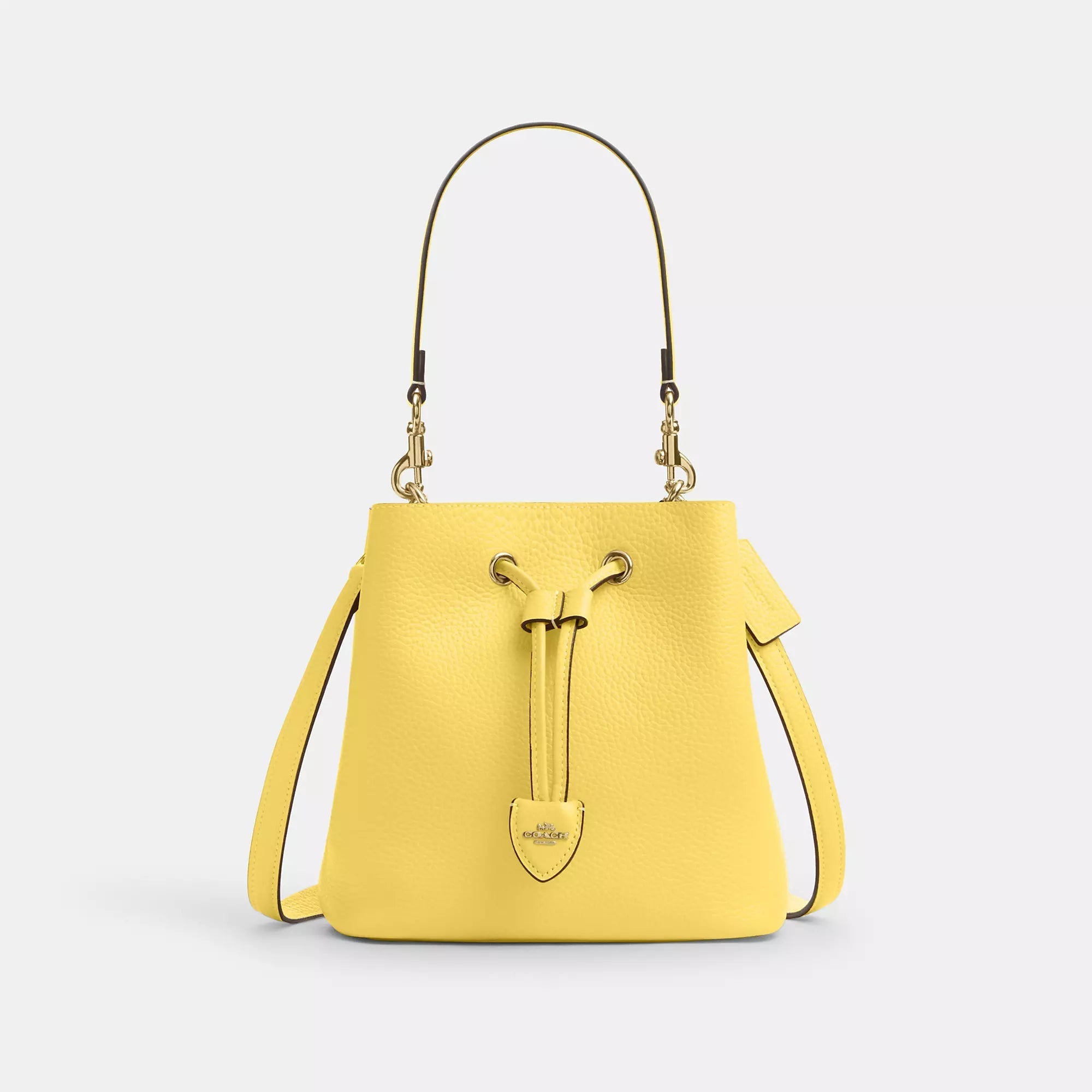 Rowan Bucket Bag (Gold/Black)