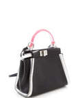 FNDI Black Mini Peekaboo Handbag
