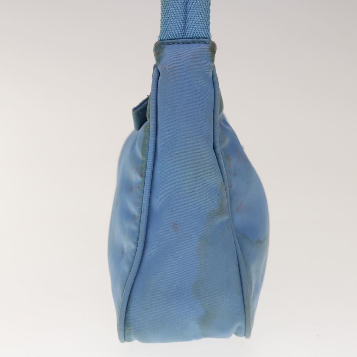 PRD Hand Bag Nylon Light Blue Auth