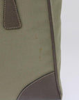 PRD Hand Bag Canvas Khaki Auth
