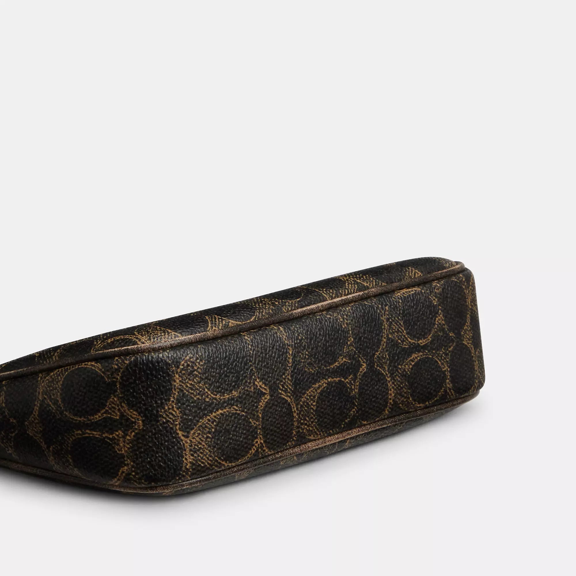 Nolita 19 In Loved Signature Canvas With Charms (Gold/Brown)