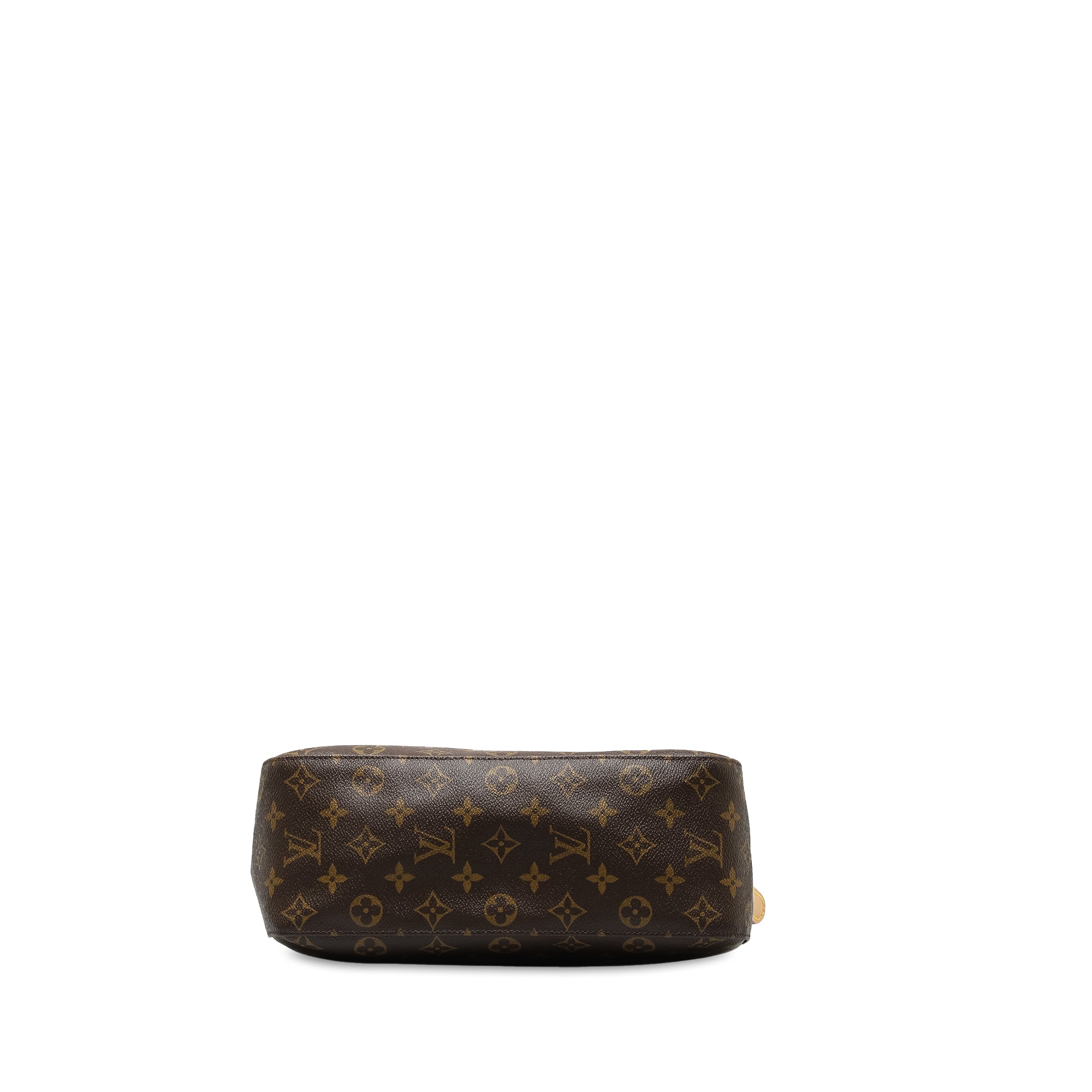 Brown LV Monogram Looping GM Shoulder Bag