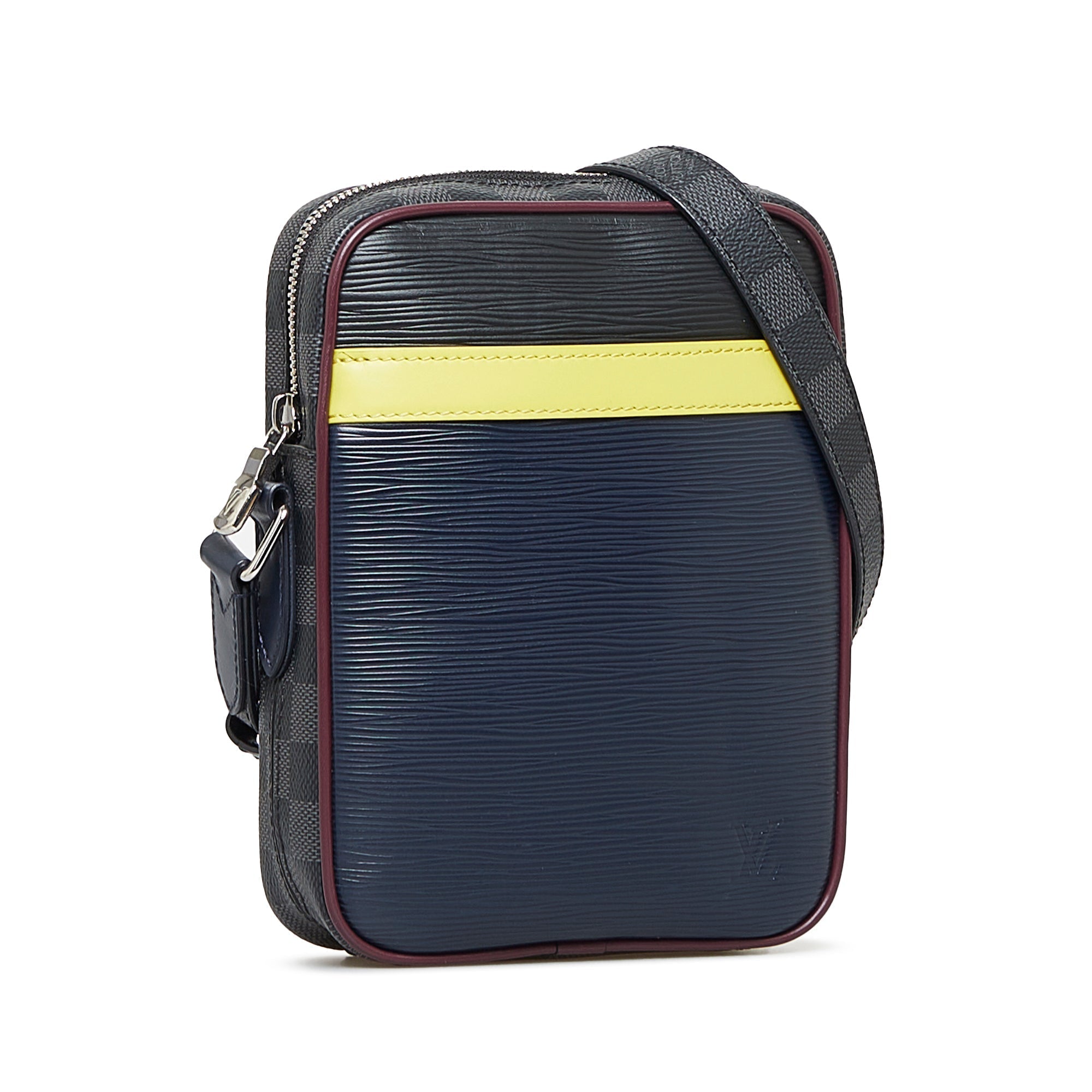 Black LV Epi Danube Crossbody Bag