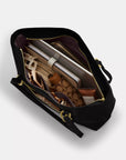 Station Tote Bag (Gold/Sandy Beige)