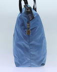 PRD Boston Bag Nylon Light Blue Black Auth