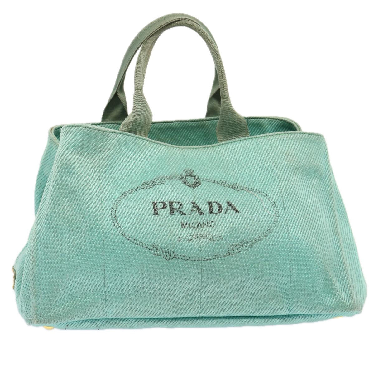 PRD Canapa GM Hand Bag Canvas Blue Auth