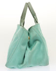 PRD Canapa GM Hand Bag Canvas Blue Auth
