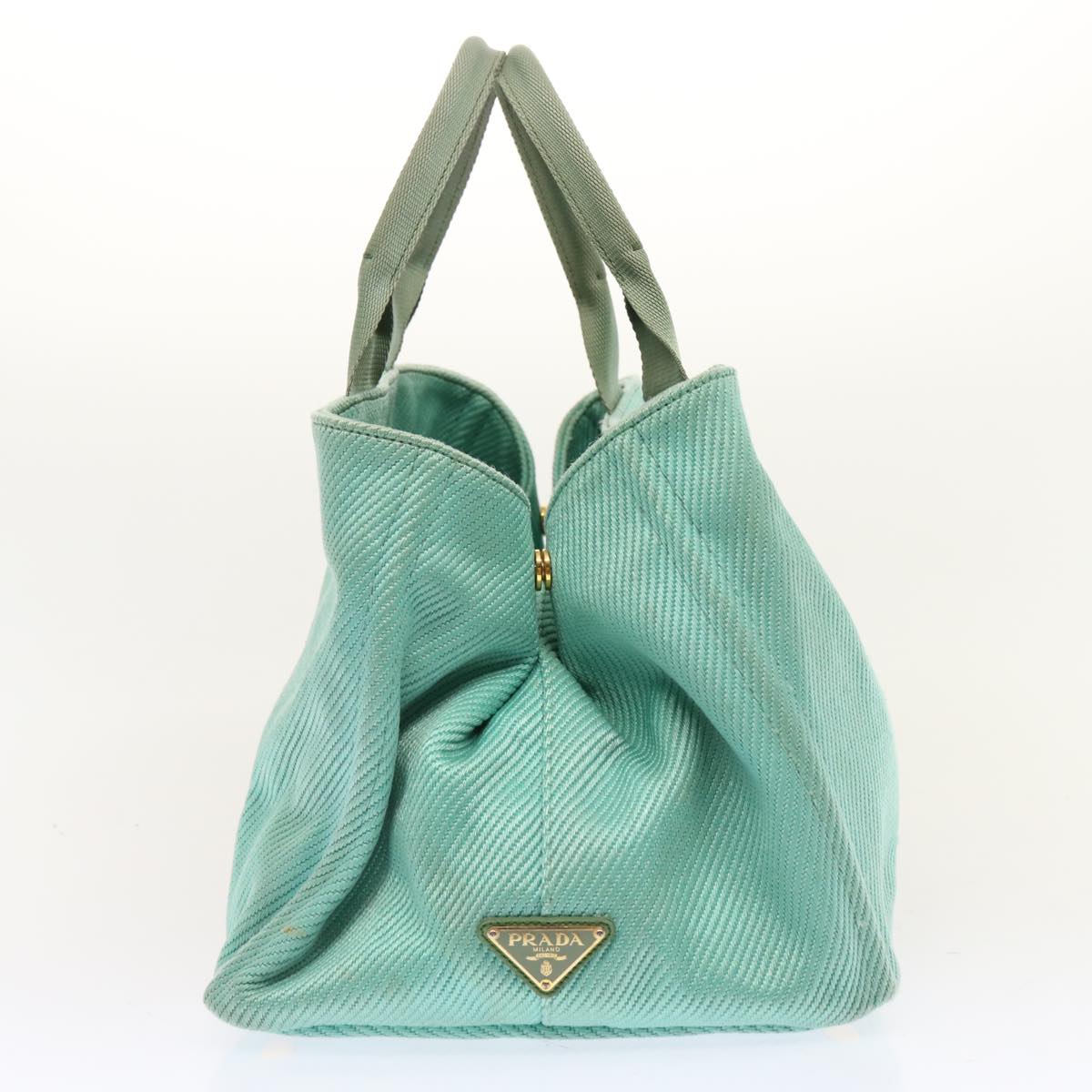 PRD Canapa GM Hand Bag Canvas Blue Auth