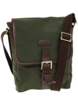 BBERRY Black label Shoulder Bag Nylon Khaki Auth