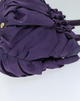 PRD Hand Bag Nylon Purple Auth
